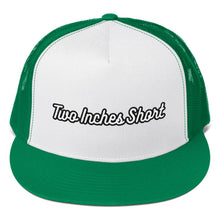 Load image into Gallery viewer, Two Inches Short High Trucker Green/White