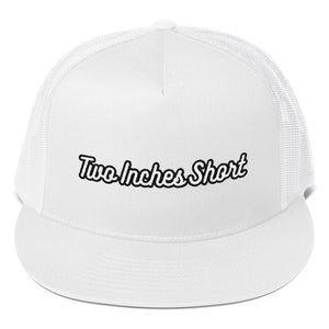 Two Inches Short High Trucker White