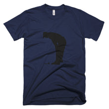 Load image into Gallery viewer, Two Inches Short Disbelief T-Shirt Navy