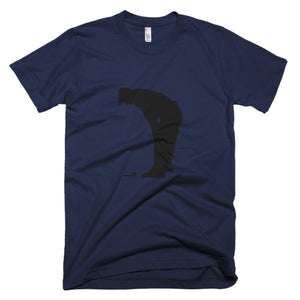 Two Inches Short Disbelief T-Shirt Navy