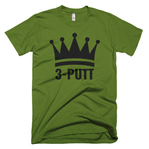 3-Putt King T-Shirt Olive