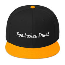 Load image into Gallery viewer, Two Inches Short Wool Blend Snapback Gold/Black