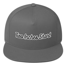 Load image into Gallery viewer, Two Inches Short Flat Bill Snapback Grey