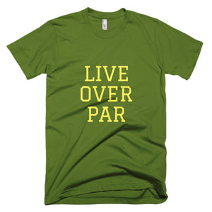 Live Over Par T-Shirt Olive