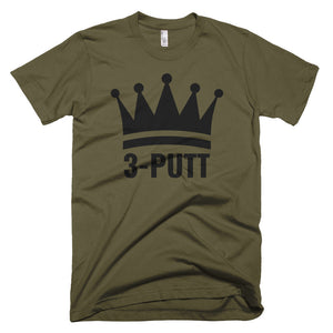 3-Putt King T-Shirt Army
