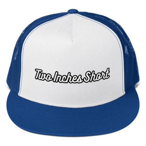Two Inches Short High Trucker Royal/White