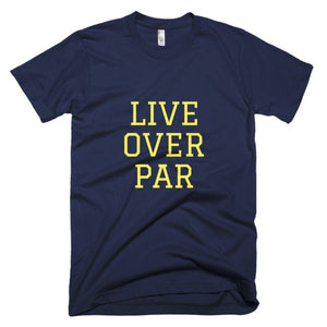 Live Over Par T-Shirt Navy