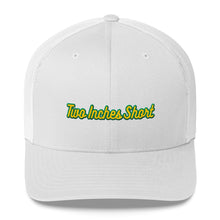 Load image into Gallery viewer, Two Inches Short Retro Trucker Hat White