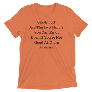 Sex & Golf T-Shirt Orange