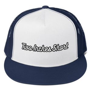 Two Inches Short High Trucker Navy/White