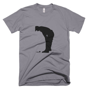 Two Inches Short Disbelief T-Shirt Slate