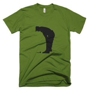 Two Inches Short Disbelief T-Shirt Olive