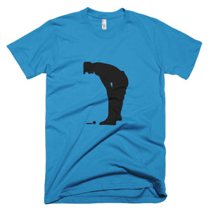Two Inches Short Disbelief T-Shirt Teal