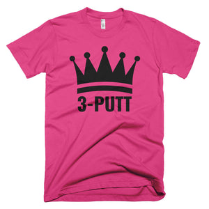 3-Putt King T-Shirt Fuchsia