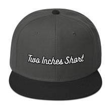 Load image into Gallery viewer, Two Inches Short Wool Blend Snapback