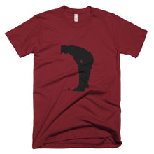 Load image into Gallery viewer, Two Inches Short Disbelief T-Shirt Cranberry