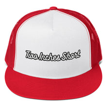 Load image into Gallery viewer, Two Inches Short High Trucker White/Red