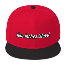 Load image into Gallery viewer, Two Inches Short Wool Blend Snapback Red/Black