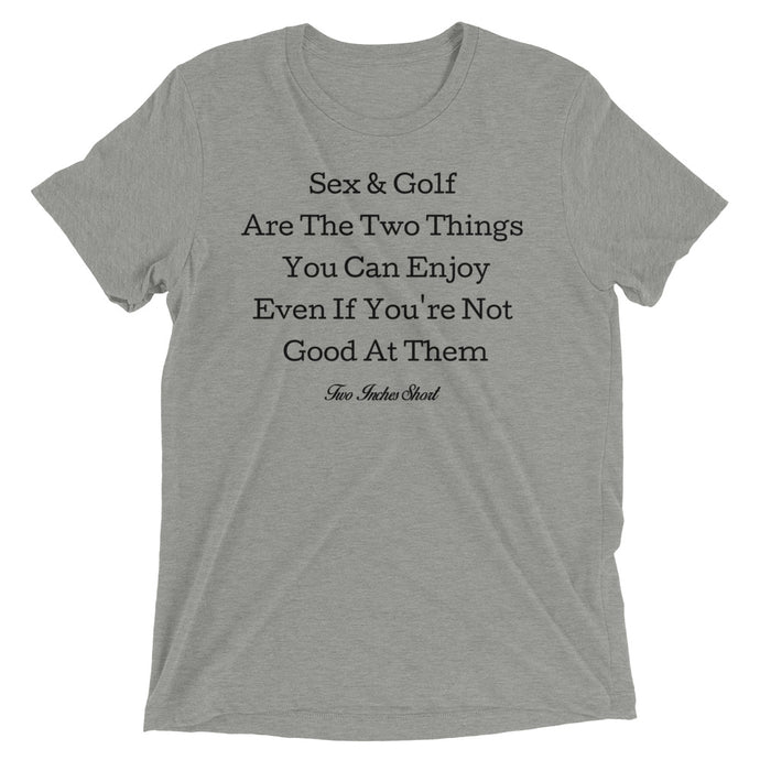 Sex & Golf T-Shirt Grey