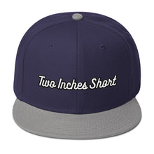 Load image into Gallery viewer, Two Inches Short Wool Blend Snapback Grey/Navy