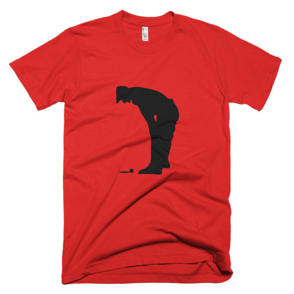 Two Inches Short Disbelief T-Shirt Red