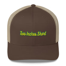 Load image into Gallery viewer, Two Inches Short Retro Trucker Hat Brown/Khaki